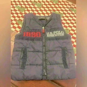 Size 3T polo vest-puffer kids